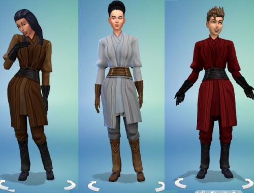Star Wars Jedi Robes Darth Maul Recolor