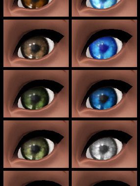 True Colours Human and Alien Eye Replacers
