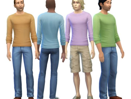 Menâs Long-Sleeved Tees