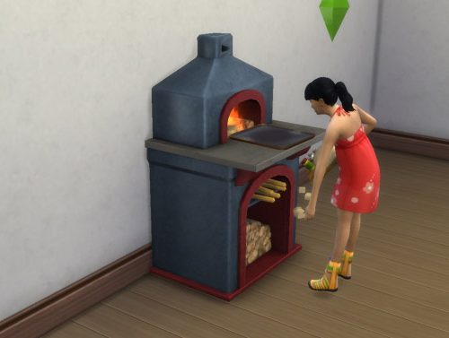 Montevista wood fire oven S3 conversion with animated fire