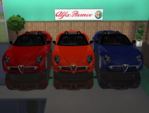 Alfa Romeo 8c Spider