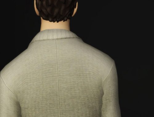 Basic wool cardigan with shirt