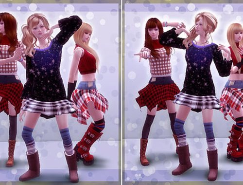 Combination pose 12 (Koi Dance)