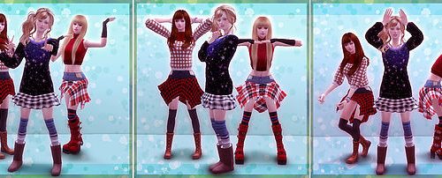 Combination pose 12 (Koi Dance)