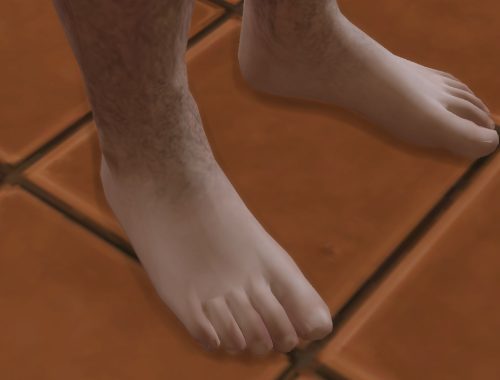 HD feet v3 better shape and no nails