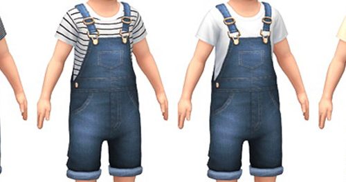 Denim Overalls