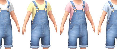 Denim Overalls