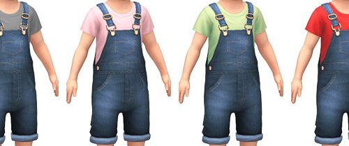 Denim Overalls
