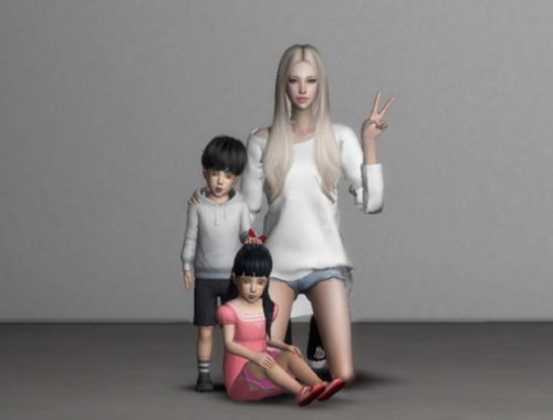 Toddlers Poses pack