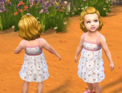 Frill Dress for Toddlers