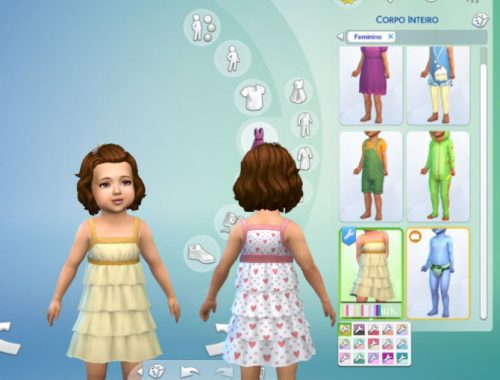Frill Dress for Toddlers