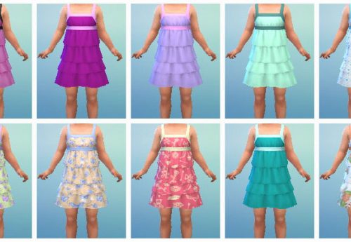 Frill Dress for Toddlers