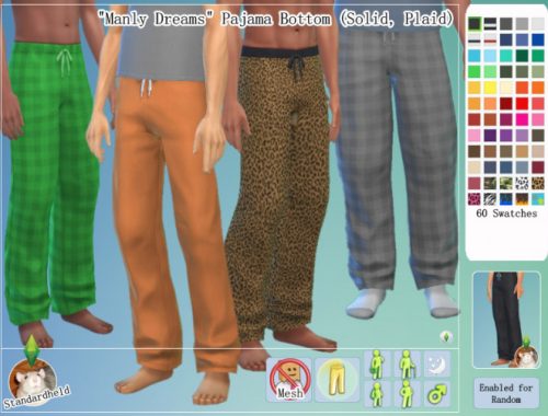 Manly Dreams Clothing pack