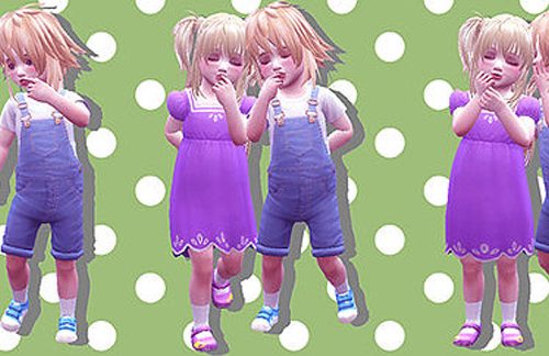 Twins toddler pose 02