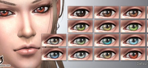 Vampires Eye colors Default + Non-default Replacement