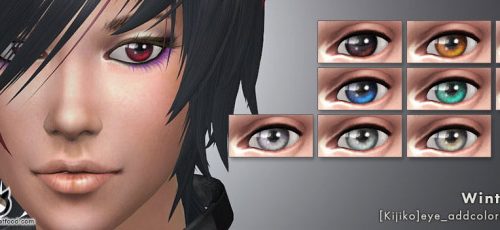 Vampires Eye colors Default + Non-default Replacement