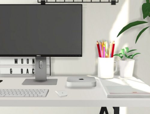 Monitor/computer + letter + clipboard + LightBox