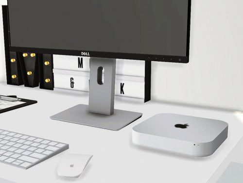 Monitor/computer + letter + clipboard + LightBox