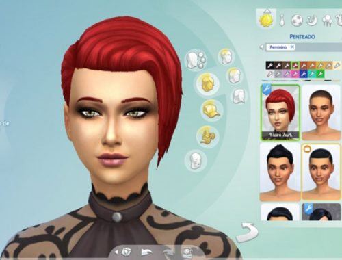Brushed Hairstyle Conversion