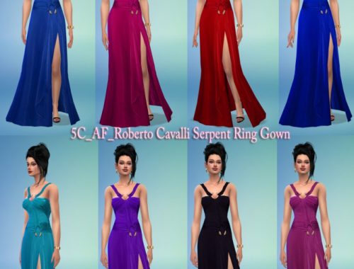 Serpent Ring Gown