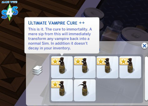 the sims 4 vampire cure｜TikTok Search