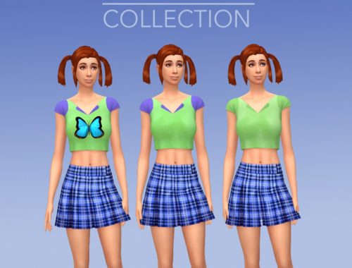 The Sims Bustinâ Out! Crop Tops