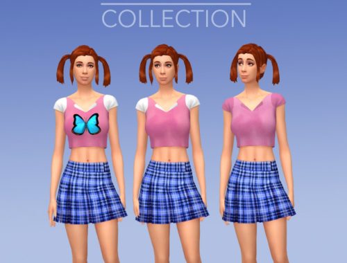 The Sims Bustinâ Out! Crop Tops