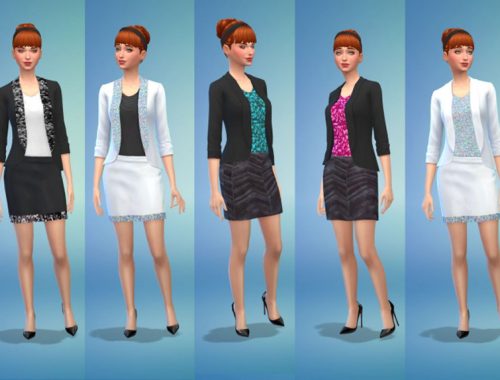 Glam Mini Skirts