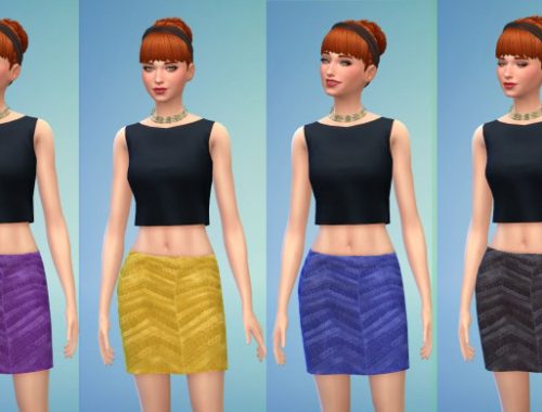 Glam Mini Skirts