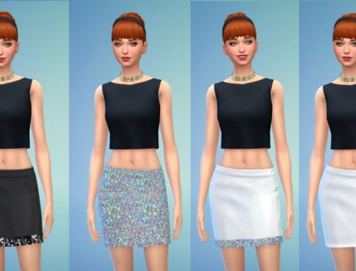 Glam Mini Skirts
