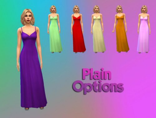 Base Game Maxi Dress Recolour