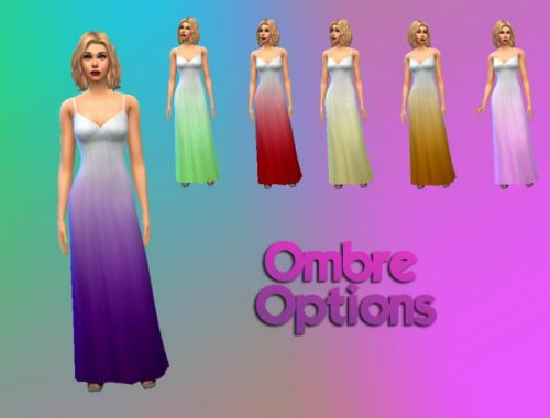 Base Game Maxi Dress Recolour