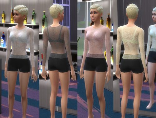 Lace top & Shorts Set for Female
