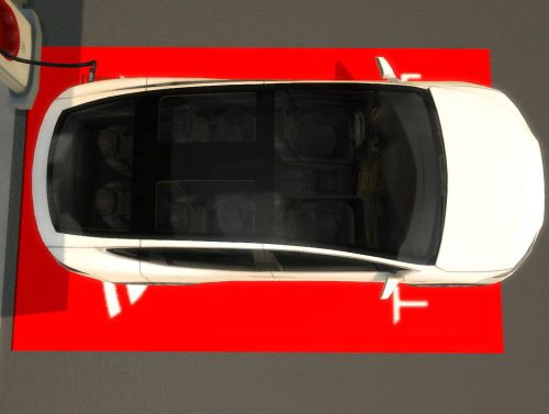 Tesla Model X and Supercharger