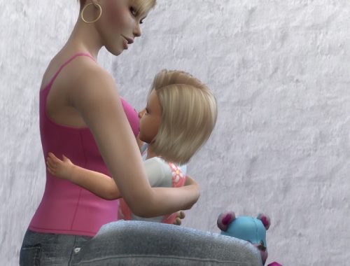 Happy first Birthday Poses for Mother and Toddler