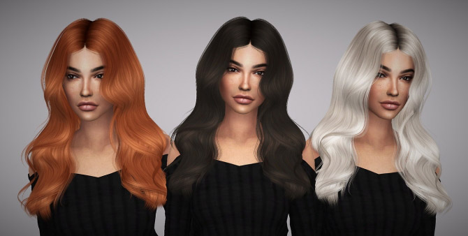 Anto Enchantress hair retexture - The Sims 4 Catalog