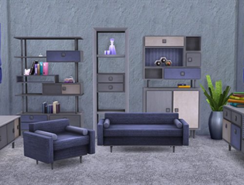 Retro Living Room
