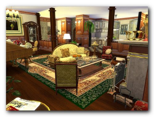 Shades of biedermeier house