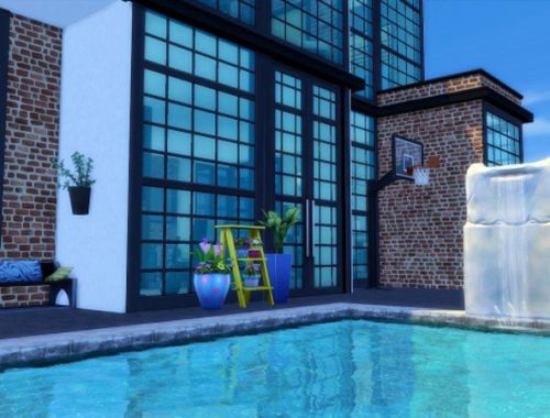 Industrial Pop Penthouse