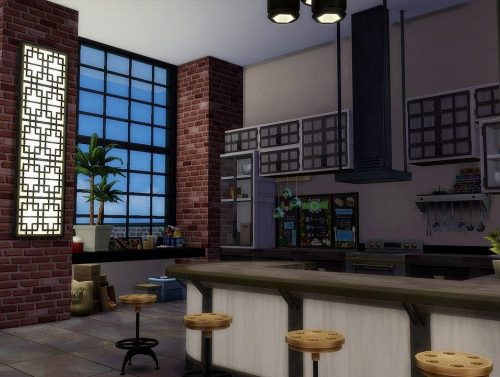 Industrial Pop Penthouse