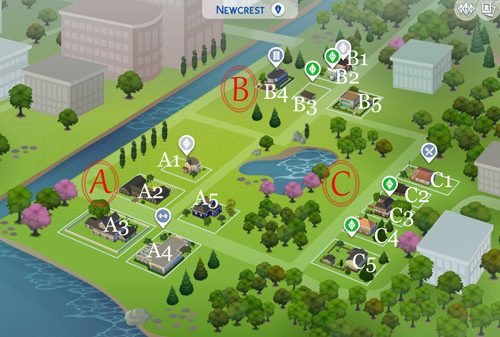 A5 Creative in Blue Project Newcrest house