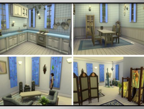 A5 Creative in Blue Project Newcrest house