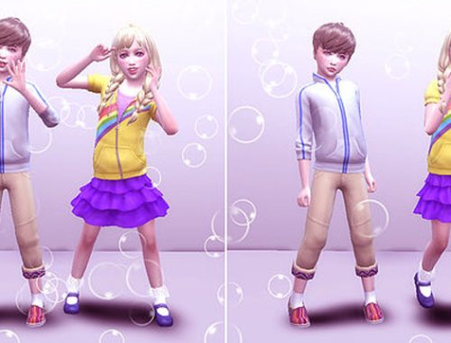 Combination pose 02 (Child)
