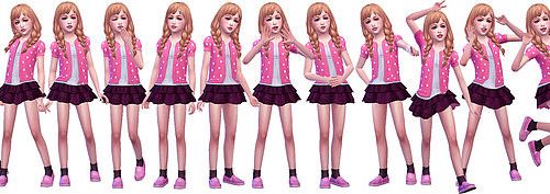 Combination pose 02 (Child)