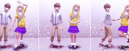 Combination pose 02 (Child)
