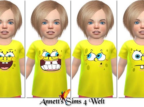 Toddlers SpongeBob Shirts