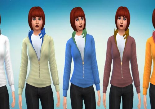 Light Jacket Conversion From Sims 3 University Life