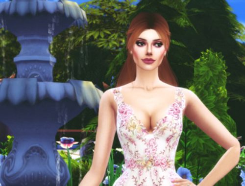 Floral Gown