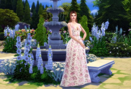 Floral Gown