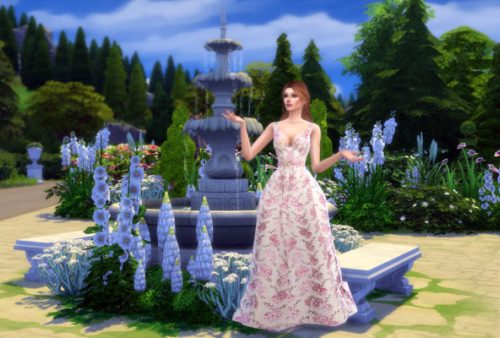 Floral Gown